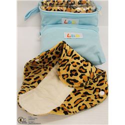 2PK OF LBB 3PC REUSABLE LADIES MENSTRUAL PADS;