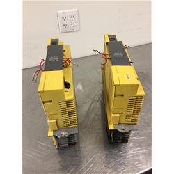 (2) FANUC A06B-6066-H006 A2 SERVO AMPLIFIER