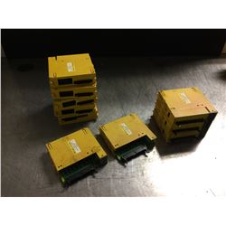 LOT OF FANUC A03B-0819-C110 I/O MODULE *2 MODULES WITH BROKEN HOUSING*