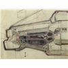 Image 4 : Lot #14 - ALIEN (1979) - Framed Hand-Drawn Ron Cobb Nostromo Cockpit Concept Sketch