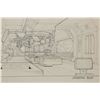 Image 5 : Lot #22 - ALIENS (1986) - Hand-Drawn Ron Cobb Colony Air Lock and Operating Room Concept Sketches