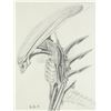 Image 7 : Lot #32 - ALIEN3 (1992) - Pair of Hand-Drawn Runner Concept Sketches by Tom Woodruff, Jr. and Alec G