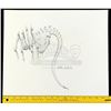 Image 4 : Lot #34 - ALIEN3 (1992) - Hand-Drawn Facehugger Illustration by Alec Gillis