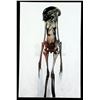 Image 5 : Lot #38 - ALIEN: RESURRECTION (1997) - Pair of Hand-Painted Chris Cunningham Newborn Alien Illustrat