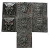 Image 1 : Lot #43 - AVP: ALIEN VS. PREDATOR (2004) - Set of Seven Antarctic Pyramid Tiles