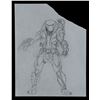 Image 4 : Lot #44 - AVP: ALIEN VS PREDATOR (2004) - Pair of Hand-Drawn Yautja Armor Concept Drawings