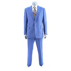 Lot #65 - ANCHORMAN: THE LEGEND OF RON BURGUNDY (2004) - Ron Burgundy's (Will Ferrell) Blue Suit