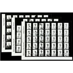 Lot #77 - BACK TO THE FUTURE (1985) - Set of Three Production Contact Sheets