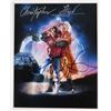 Image 1 : Lot #81 - BACK TO THE FUTURE PART II (1989) - Michael J. Fox and Christopher Lloyd Autographed Photo