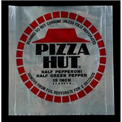 Lot #86 - BACK TO THE FUTURE PART II (1989) - McFly Family's Dehydrated Pizza Hut Wrapper