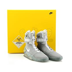 Lot #96 - BACK TO THE FUTURE PART II (1989) - 2011 Fox Foundation Light-Up Nike MAGs