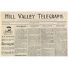 Image 5 : Lot #100 - BACK TO THE FUTURE PART III (1990) - Hill Valley Telegraph Newspaper