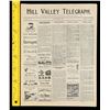 Image 6 : Lot #100 - BACK TO THE FUTURE PART III (1990) - Hill Valley Telegraph Newspaper