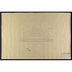 Lot #113 - BATMAN FOREVER (1995) - Bat-Signal Blueprint