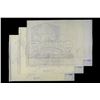 Image 1 : Lot #114 - BATMAN FOREVER (1995) - Set of Three Batcave Floor Plan Blueprints