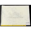 Image 8 : Lot #114 - BATMAN FOREVER (1995) - Set of Three Batcave Floor Plan Blueprints