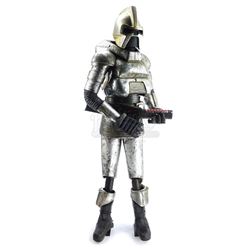 Lot #124 - BATTLE OF GALACTICA (THEME PARK ATTRACTION, 1979-1992) - Full-Size Cylon Animatronic Figu