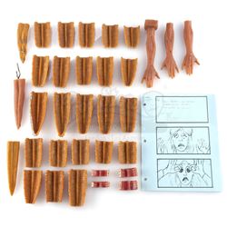 Lot #131 - BEETLEJUICE (1988) - Barbara Maitland's (Geena Davis) Horror Transformation Components wi