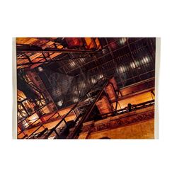 Lot #142 - BLADE RUNNER (1982) - Bradbury Building Matte Shot Test Print