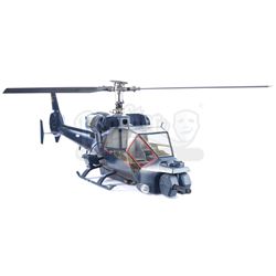 Lot #145 - BLUE THUNDER (1983) - 1:6 Scale Radio-Controlled Flying Blue Thunder Special Helicopter M