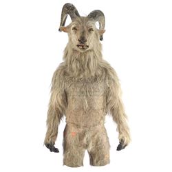 Lot #161 - CHRONICLES OF NARNIA, THE: PRINCE CASPIAN (2008) - Satyr Mask and Bodysuit