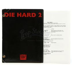 Lot #204 - DIE HARD 2 (1990) - Script and VFX Breakdown