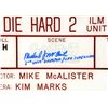 Image 5 : Lot #205 - DIE HARD 2 (1990) - ILM Visual Effects Clapperboard
