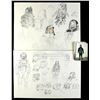 Image 1 : Lot #232 - EVENT HORIZON (1997) - Hand-Drawn John Mollo Spacesuit Concept Sketches and Photographs