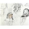 Image 3 : Lot #232 - EVENT HORIZON (1997) - Hand-Drawn John Mollo Spacesuit Concept Sketches and Photographs
