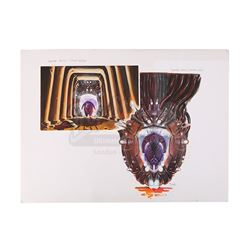 Lot #244 - FIFTH ELEMENT, THE (1997) - Hand-Drawn Mondoshawan Concept Artwork by Sylvain Despretz