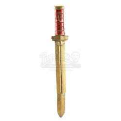 Lot #254 - FLASH GORDON (1980) - War Rocket Ajax Soldier's Retractable Sword