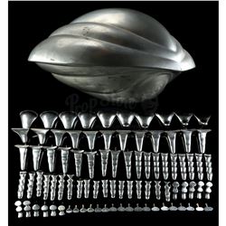 Lot #256 - FLIGHT OF THE NAVIGATOR (1986) - Trimaxion Drone Ship Model with Replacement Animation Mo