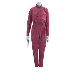 Lot #268 - GHOST IN THE SHELL (2017) - Major's (Scarlett Johansson) Yakuza Club Jumpsuit and Weapons