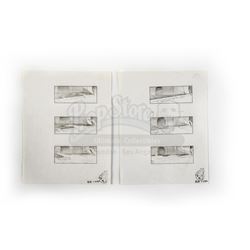 Lot #279 - GHOSTBUSTERS 2 (1989) - Hand-Drawn Character Designs and Storyboards