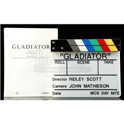 Lot #291 - GLADIATOR (2000) - Clapperboard with Script