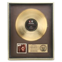 Lot #328 - HEAVY METAL (1981) - Framed Heavy Metal Soundtrack Gold Record