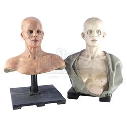 Lot #353 - I AM LEGEND (UNPRODUCED, RIDLEY SCOTT) - Pair of Makeup Test Heads