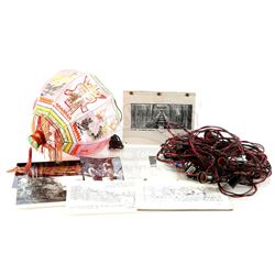 Lot #362 - INDIANA JONES AND THE TEMPLE OF DOOM (1984) - Shanghai Street Lantern, Storyboards, and V