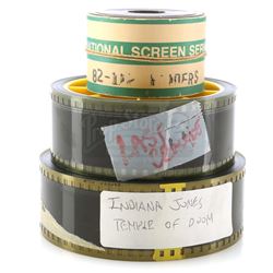 Lot #376 - INDIANA JONES TRILOGY (1981-1989) - Set of 35mm Trailer Film Reels