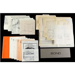 Lot #379 - JAMES BOND: NEVER SAY NEVER AGAIN (1983) - Production Blueprints, Storyboards, and Crew P