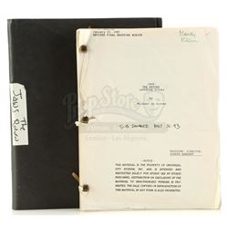 Lot #390 - JAWS: THE REVENGE (1987) - Script and Production Notes