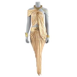 Lot #395 - JOHN CARTER (2012) - Stunt Bridesmaid Dress and Bracelets