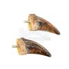 Image 2 : Lot #422 - JURASSIC PARK (1993) - Pair of Tyrannosaurus Rex Claws