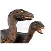 Image 17 : Lot #425 - JURASSIC PARK (1993) - Phil Tippett Collection: Pair of Video Animatics Velociraptor Stop