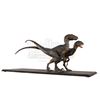Image 1 : Lot #425 - JURASSIC PARK (1993) - Phil Tippett Collection: Pair of Video Animatics Velociraptor Stop