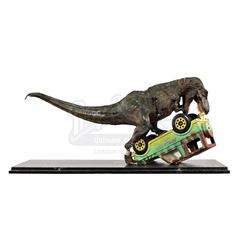 Lot #426 - JURASSIC PARK (1993) - Phil Tippett Collection: Tyrannosaurus Rex Stop-Motion Puppet and