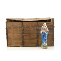 Lot #456 - LOST (T.V. SERIES, 2004-2010) - Pair of Crated Virgin Mary Statues
