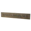 Image 3 : Lot #469 - MARCUS WELBY, M.D. (T.V. SERIES, 1969-1976) - Marcus Welby's (Robert Young) Name Plate