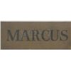 Image 5 : Lot #469 - MARCUS WELBY, M.D. (T.V. SERIES, 1969-1976) - Marcus Welby's (Robert Young) Name Plate
