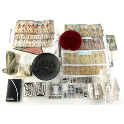 Lot #493 - THE MUMMY (1999) - Miniature Set Pieces and Crew Ephemera